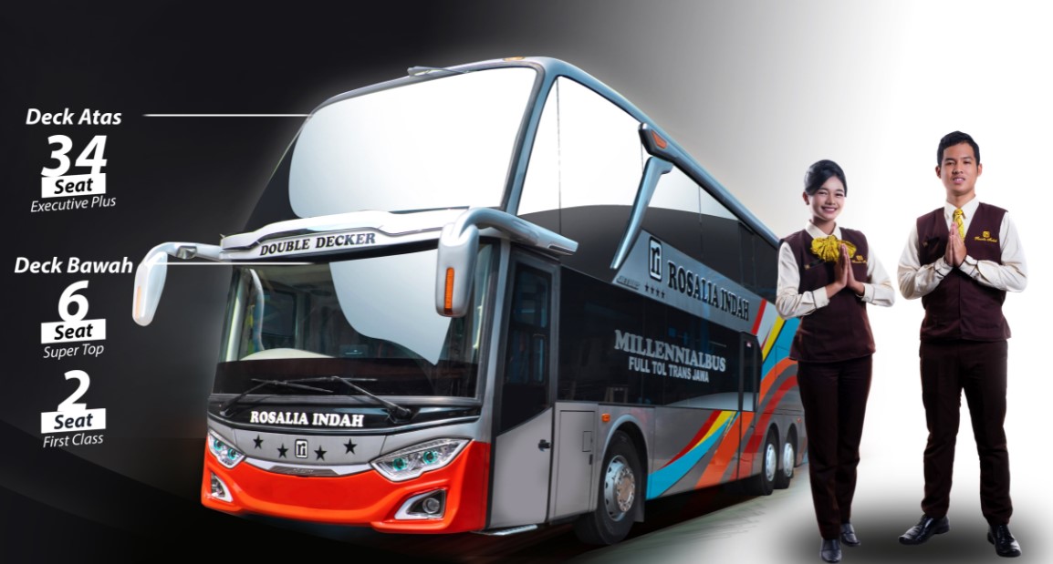 Jadwal & Harga Tiket Bus Rosalia Indah 2021 Semua Rute