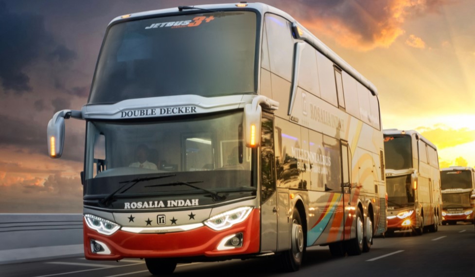 Harga Tiket Bus Rosalia Indah Double Decker 2021